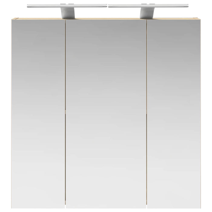 Dulap cu oglindă pentru baie Stejar Sonoma 70 x 14,5 x 70 cm - WALTI WALTI