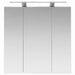 Dulap cu oglindă pentru baie Gri din beton 70 x 14,5 x 70 cm - WALTI WALTI