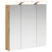 Dulap cu oglindă pentru baie Stejar artizanal 70 x 14,5 x 70 cm - WALTI WALTI