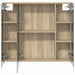 Dulap cu oglindă pentru baie Stejar Sonoma 80 x 14.5 x 70 cm - WALTI WALTI