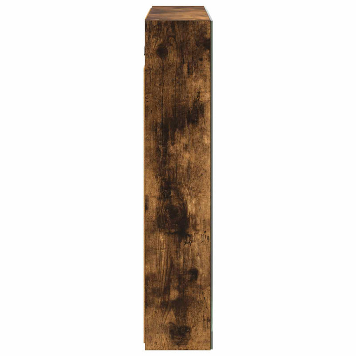 Dulap cu oglindă pentru baie Stejar fumuriu 80 x 14.5 x 70 cm - WALTI WALTI