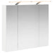Dulap cu oglindă pentru baie cu raft Alb 80 x 14.5 x 70 cm - WALTI WALTI