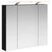 Dulap cu oglindă pentru baie Stejar Negru 80 x 14.5 x 70 cm - WALTI WALTI