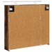 Dulap cu oglindă pentru baie Lemn vechi 80 x 14.5 x 70 cm - WALTI WALTI