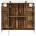 Dulap cu oglindă pentru baie Lemn vechi 80 x 14.5 x 70 cm - WALTI WALTI