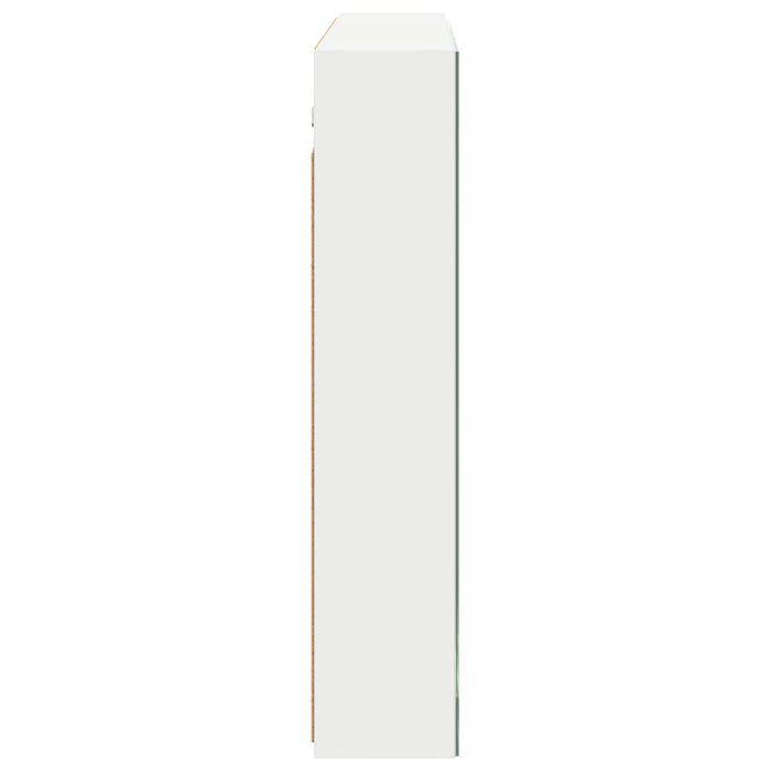 Dulap cu oglindă pentru baie cu raft Alb 100 x 14,5 x 70 cm - WALTI WALTI