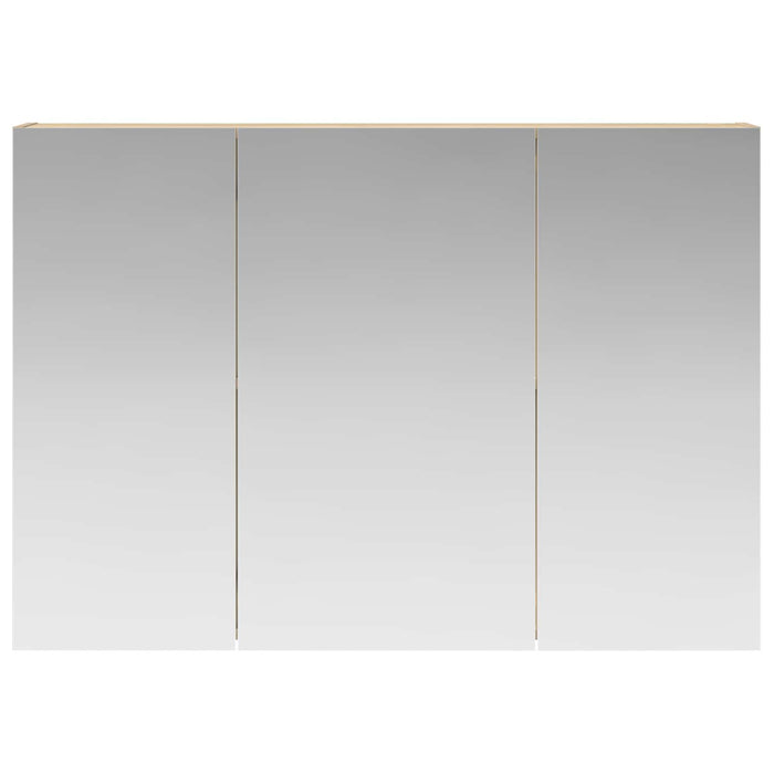 Dulap cu oglindă pentru baie Stejar Sonoma 100 x 14,5 x 70 cm - WALTI WALTI