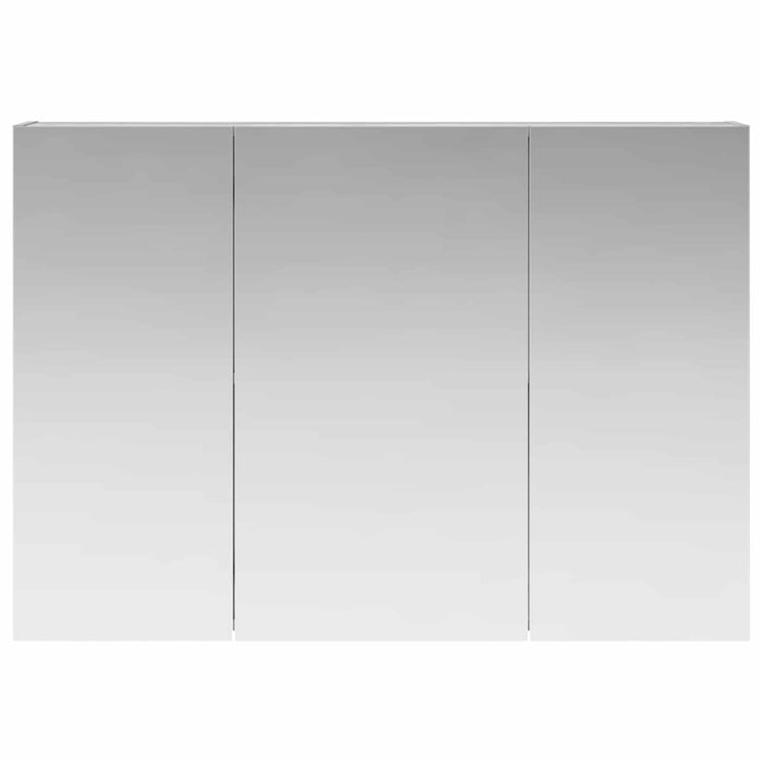 Dulap cu oglindă pentru baie Gri Sonoma 100 x 14,5 x 70 cm - WALTI WALTI