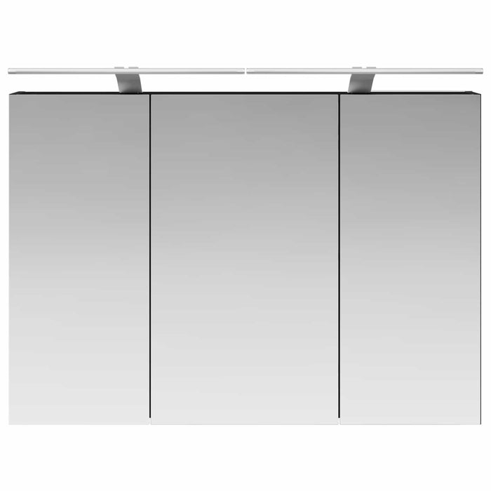 Dulap cu oglindă pentru baie Stejar Negru 100 x 14,5 x 70 cm - WALTI WALTI