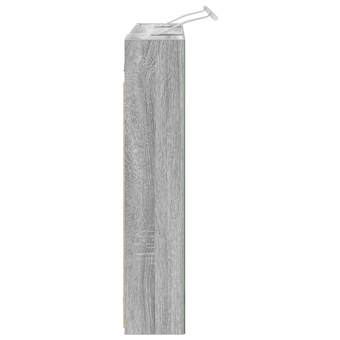Dulap cu oglindă pentru baie Gri Sonoma 100 x 14,5 x 70 cm - WALTI WALTI