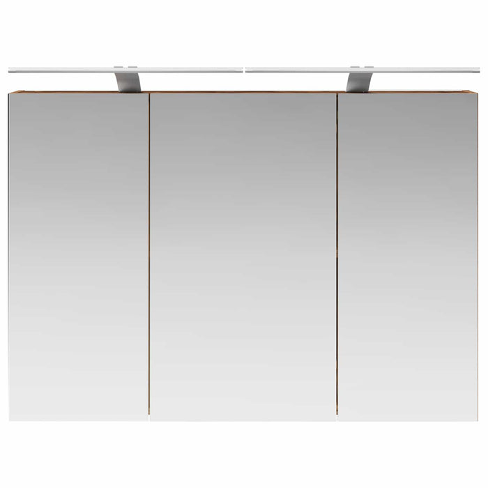 Dulap cu oglindă pentru baie Lemn vechi 100 x 14,5 x 70 cm - WALTI WALTI