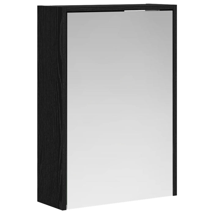 Dulap cu oglindă pentru baie Stejar Negru 43 x 16 x 62.5 cm - WALTI WALTI