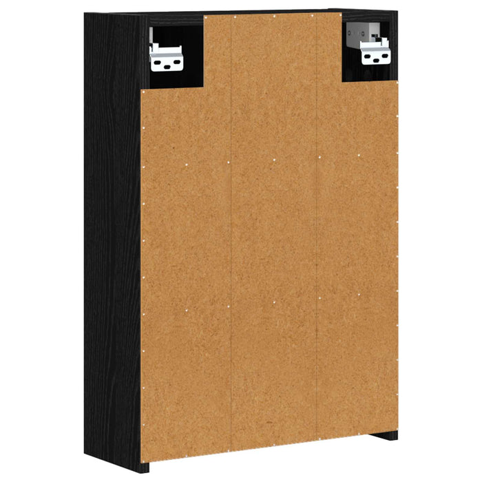 Dulap cu oglindă pentru baie Stejar Negru 43 x 16 x 62.5 cm - WALTI WALTI