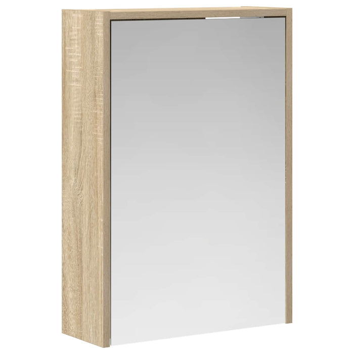 Dulap cu oglindă pentru baie Stejar Sonoma 43 x 16 x 62.5 cm - WALTI WALTI