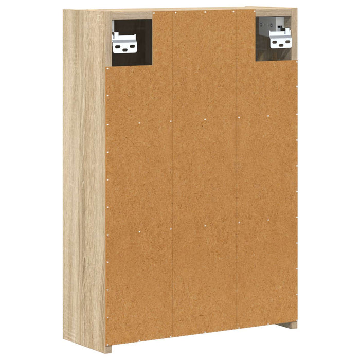 Dulap cu oglindă pentru baie Stejar Sonoma 43 x 16 x 62.5 cm - WALTI WALTI