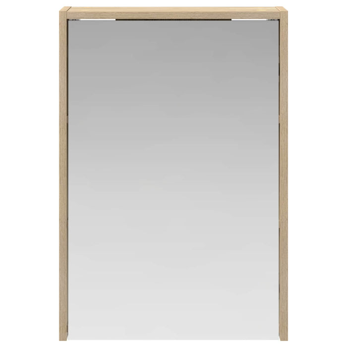Dulap cu oglindă pentru baie Stejar Sonoma 43 x 16 x 62.5 cm - WALTI WALTI