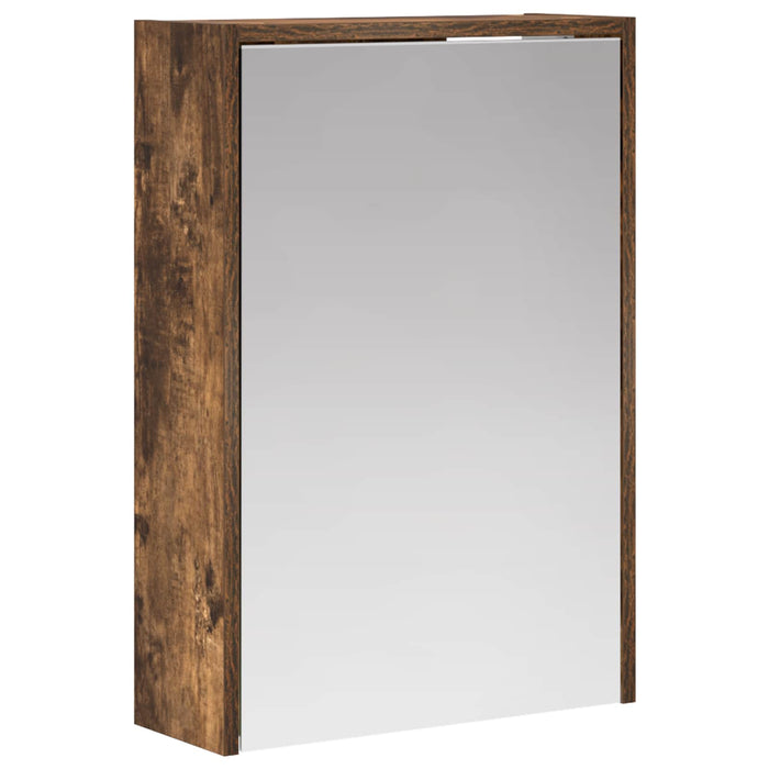 Dulap cu oglindă pentru baie Stejar fumuriu 43 x 16 x 62.5 cm - WALTI WALTI