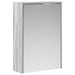Dulap cu oglindă pentru baie Gri Sonoma 43 x 16 x 62.5 cm - WALTI WALTI