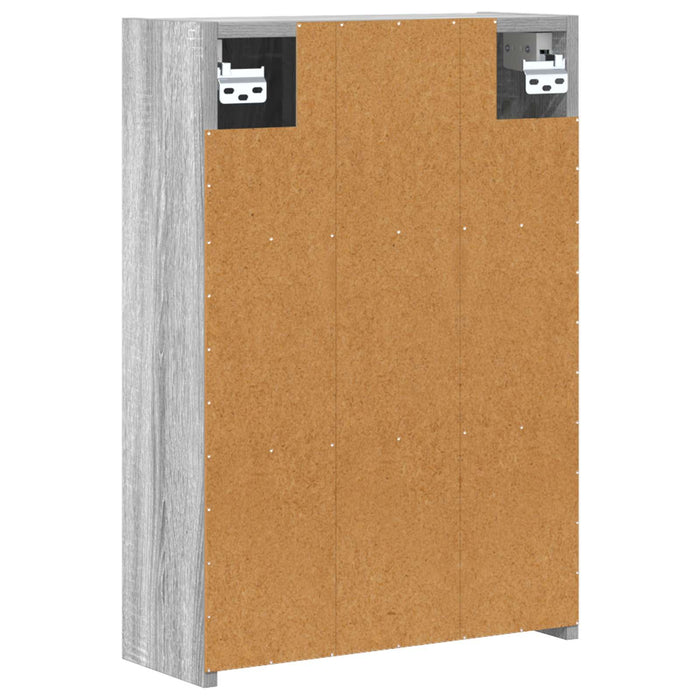 Dulap cu oglindă pentru baie Gri Sonoma 43 x 16 x 62.5 cm - WALTI WALTI