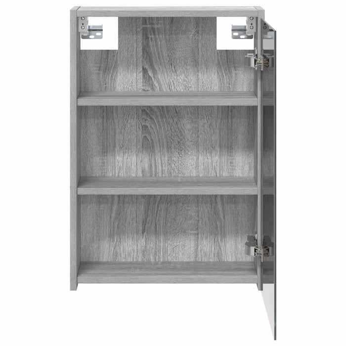 Dulap cu oglindă pentru baie Gri Sonoma 43 x 16 x 62.5 cm - WALTI WALTI