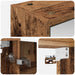 Dulap cu oglindă pentru baie Lemn vechi 43 x 16 x 62.5 cm - WALTI WALTI