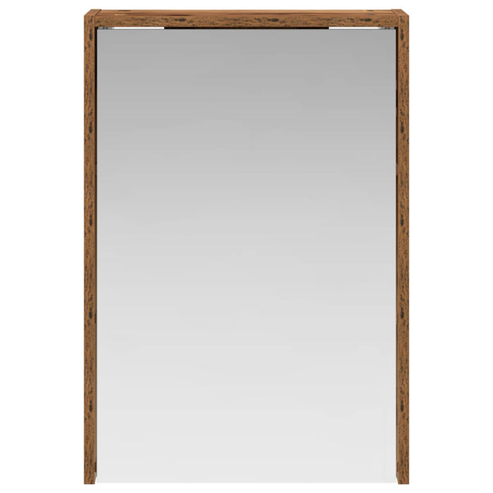 Dulap cu oglindă pentru baie Lemn vechi 43 x 16 x 62.5 cm - WALTI WALTI
