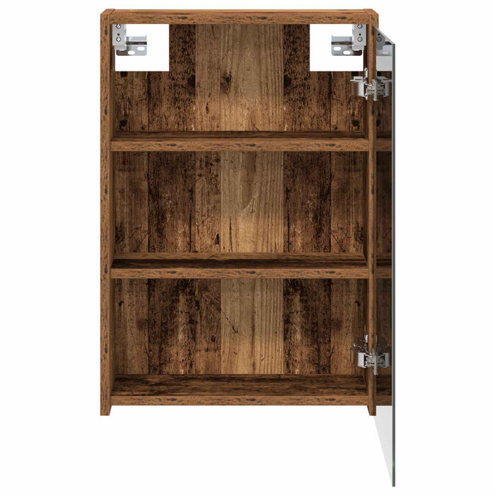 Dulap cu oglindă pentru baie Lemn vechi 43 x 16 x 62.5 cm - WALTI WALTI