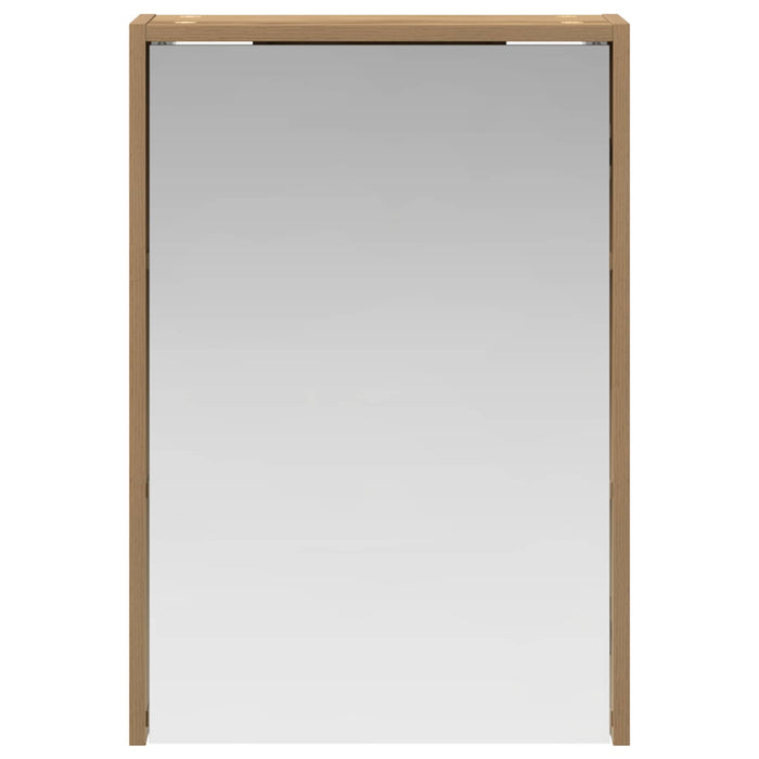 Dulap cu oglindă pentru baie Stejar artizanal 43 x 16 x 62.5 cm - WALTI WALTI
