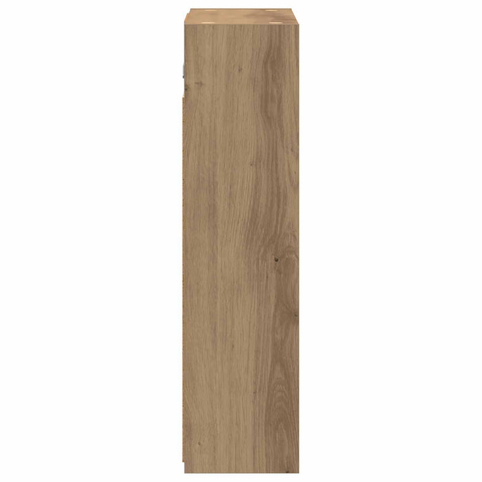 Dulap cu oglindă pentru baie Stejar artizanal 43 x 16 x 62.5 cm - WALTI WALTI