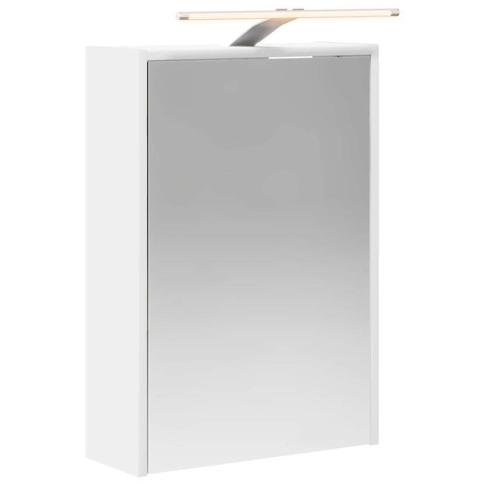 Dulap cu oglindă pentru baie cu raft Alb 43 x 16 x 62.5 cm - WALTI WALTI