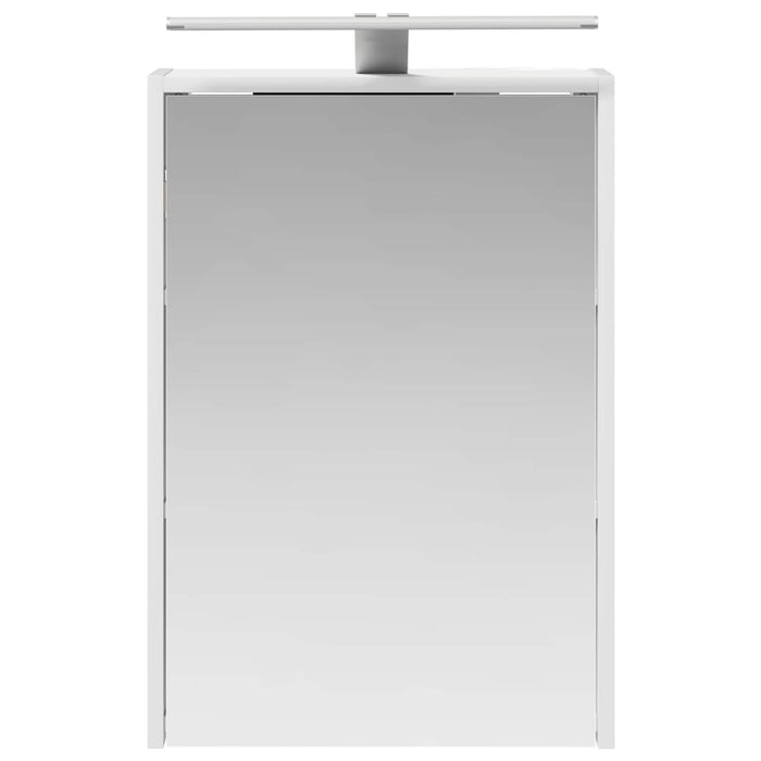 Dulap cu oglindă pentru baie cu raft Alb 43 x 16 x 62.5 cm - WALTI WALTI