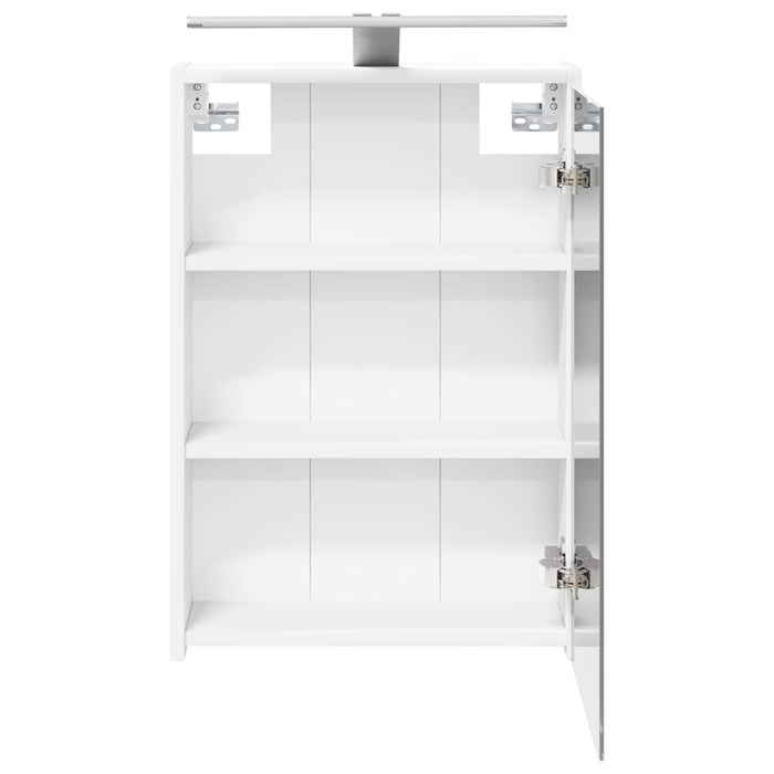 Dulap cu oglindă pentru baie cu raft Alb 43 x 16 x 62.5 cm - WALTI WALTI