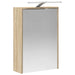 Dulap cu oglindă pentru baie Stejar Sonoma 43 x 16 x 62.5 cm - WALTI WALTI