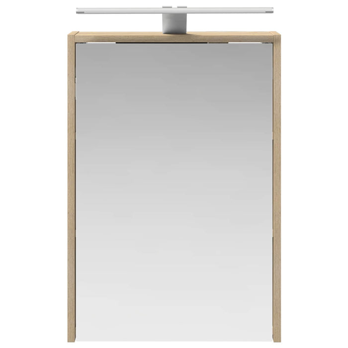 Dulap cu oglindă pentru baie Stejar Sonoma 43 x 16 x 62.5 cm - WALTI WALTI