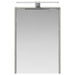 Dulap cu oglindă pentru baie Gri din beton 43 x 16 x 62.5 cm - WALTI WALTI