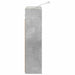 Dulap cu oglindă pentru baie Gri din beton 43 x 16 x 62.5 cm - WALTI WALTI
