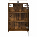 Dulap cu oglindă pentru baie Stejar fumuriu 43 x 16 x 62.5 cm - WALTI WALTI