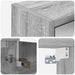 Dulap cu oglindă pentru baie Gri Sonoma 43 x 16 x 62.5 cm - WALTI WALTI