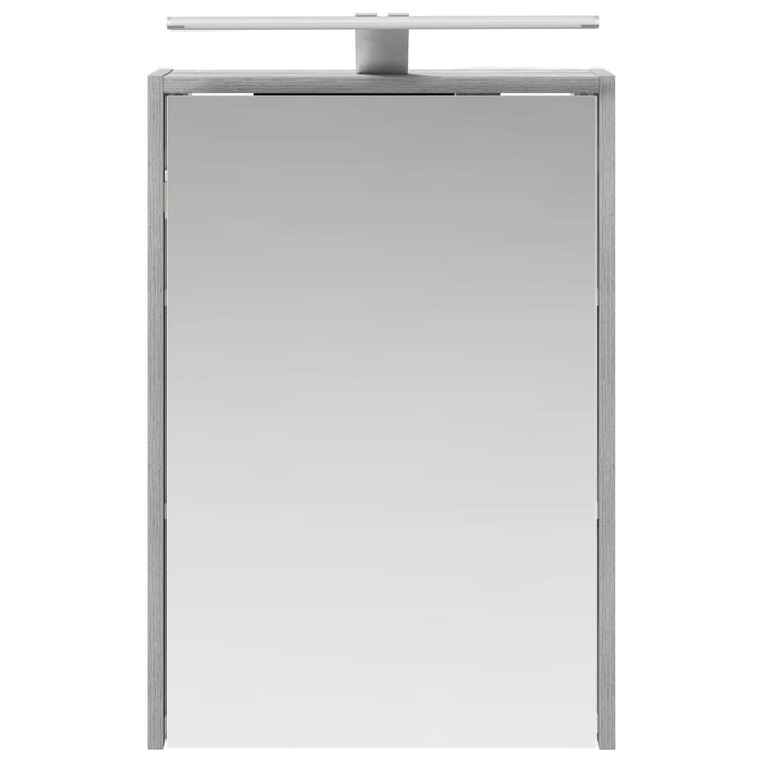Dulap cu oglindă pentru baie Gri Sonoma 43 x 16 x 62.5 cm - WALTI WALTI