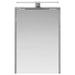 Dulap cu oglindă pentru baie Gri Sonoma 43 x 16 x 62.5 cm - WALTI WALTI