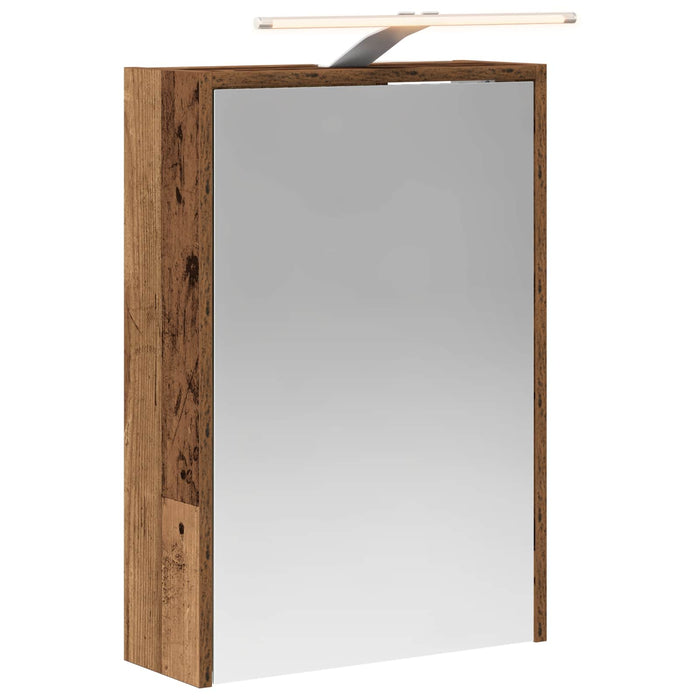 Dulap cu oglindă pentru baie Lemn vechi 43 x 16 x 62.5 cm - WALTI WALTI
