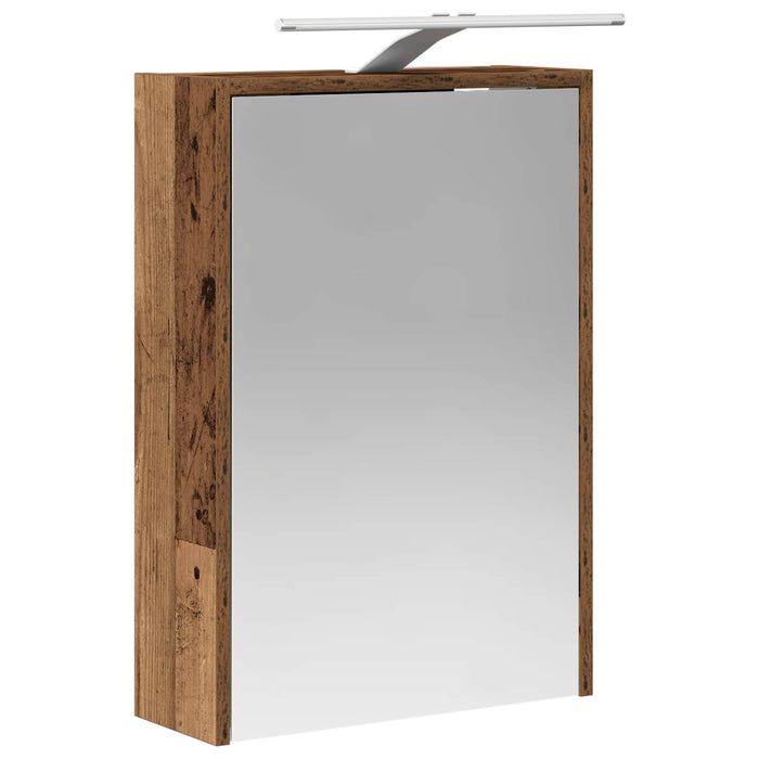 Dulap cu oglindă pentru baie Lemn vechi 43 x 16 x 62.5 cm - WALTI WALTI