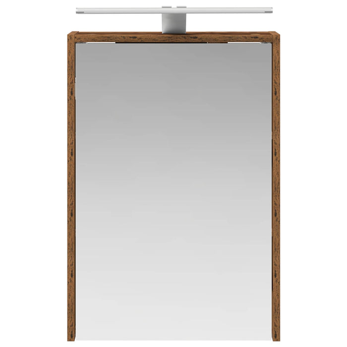 Dulap cu oglindă pentru baie Lemn vechi 43 x 16 x 62.5 cm - WALTI WALTI
