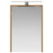 Dulap cu oglindă pentru baie Stejar artizanal 43 x 16 x 62.5 cm - WALTI WALTI