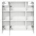 Dulap cu oglindă pentru baie Alb 63,5 x 16 x 62,5 cm - WALTI WALTI