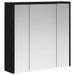 Dulap cu oglindă pentru baie Stejar Negru 63,5 x 16 x 62,5 cm - WALTI WALTI