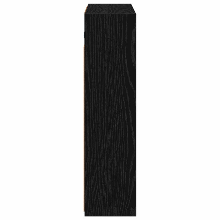 Dulap cu oglindă pentru baie Stejar Negru 63,5 x 16 x 62,5 cm - WALTI WALTI