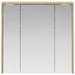 Dulap cu oglindă pentru baie Stejar Sonoma 63,5 x 16 x 62,5 cm - WALTI WALTI