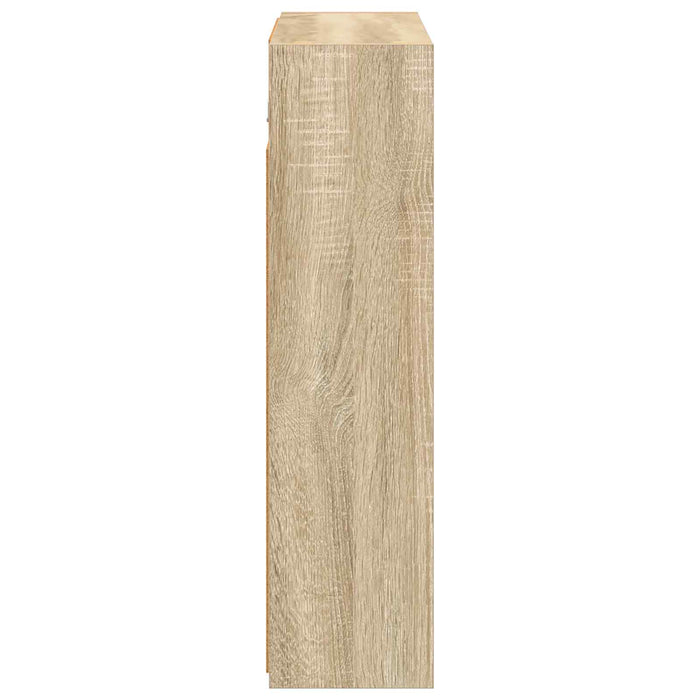 Dulap cu oglindă pentru baie Stejar Sonoma 63,5 x 16 x 62,5 cm - WALTI WALTI
