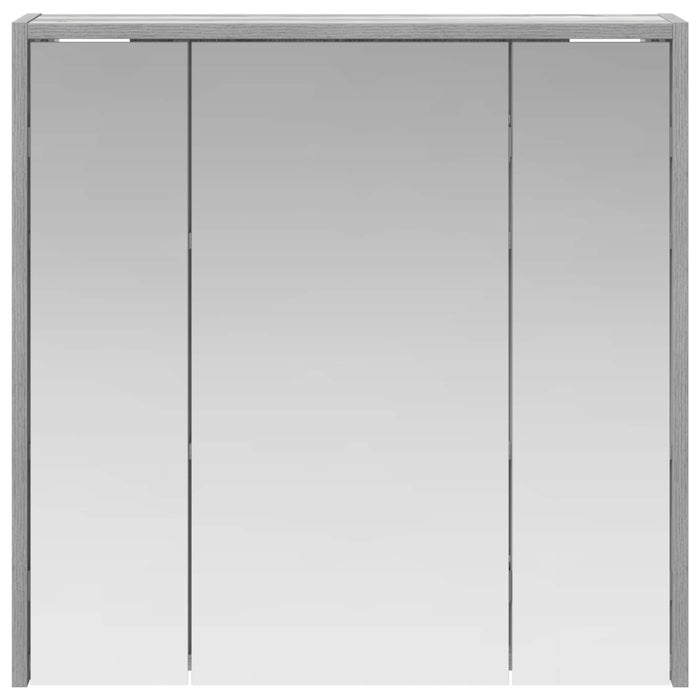 Dulap cu oglindă pentru baie Gri Sonoma 63,5 x 16 x 62,5 cm - WALTI WALTI